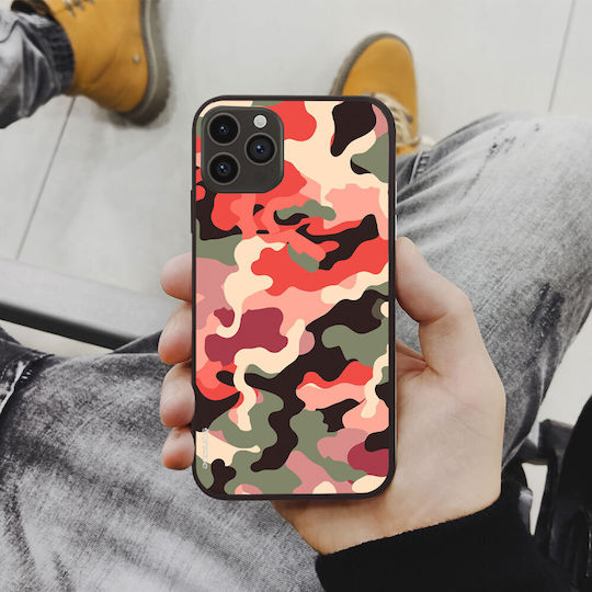 Sonique Camouflage Army Series Case for Honor 50 5G Nova 9 Red