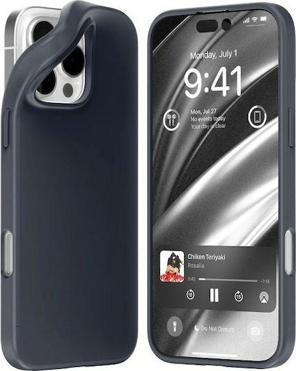 Mercury Back Cover Silicone / Plastic Blue (iPhone 16 Pro Max)