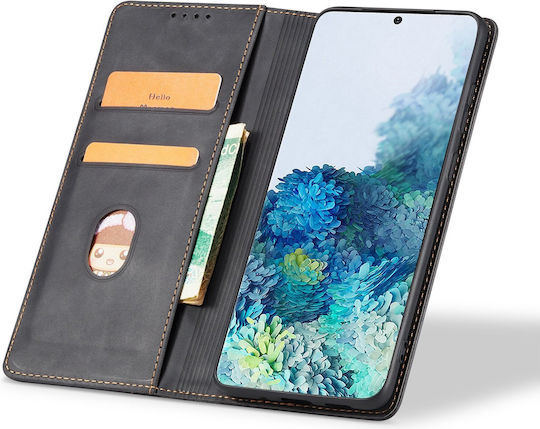 Bodycell Book Piele artificială / Piele Negru (Xiaomi Note 14 4G)