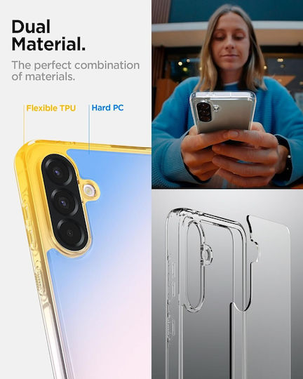 Spigen Ultra Hybrid Umschlag Rückseite Silikon / Kunststoff 1.2mm Crystal Clear (Galaxy A56)