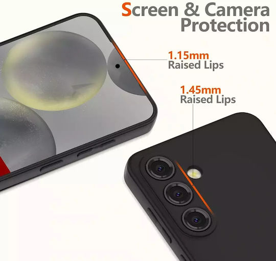 Tech-Protect Icon Back Cover Πλαστικό / Σιλικόνης Μαύρο (Samsung Galaxy A26 5G)