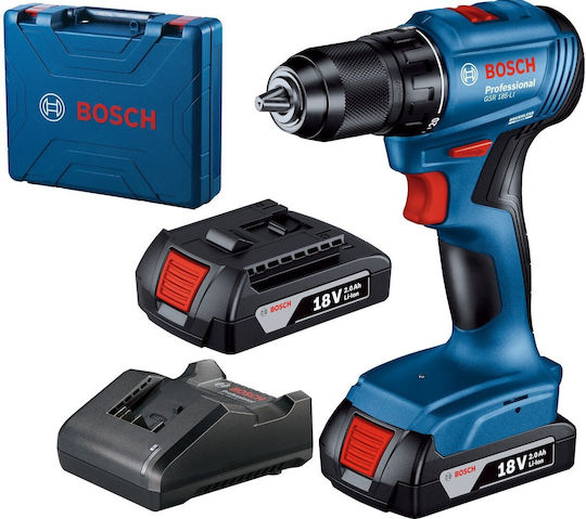 Bosch 06019K3000 Percussive Battery Brushless Drill Driver 18V 2x2Ah
