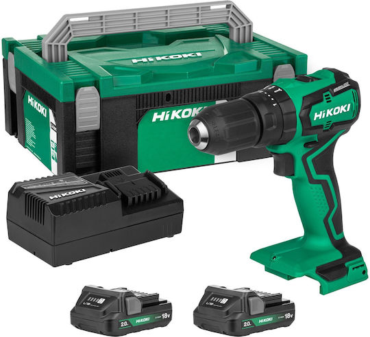Hikoki DS18DDWRZ Κατσαβίδι Μπαταρίας Brushless 18V 2x2Ah