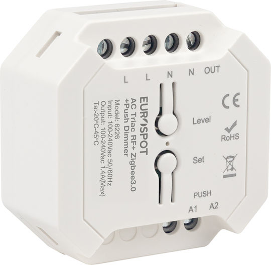 Eurospot Triac Dimmer Rf 2.4ghz & Zigbee & Push Dim