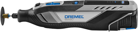 Dremel 8250 Περιστροφικό Πολυεργαλείο Brushless 12V 1x2Ah με Ρύθμιση Ταχύτητας