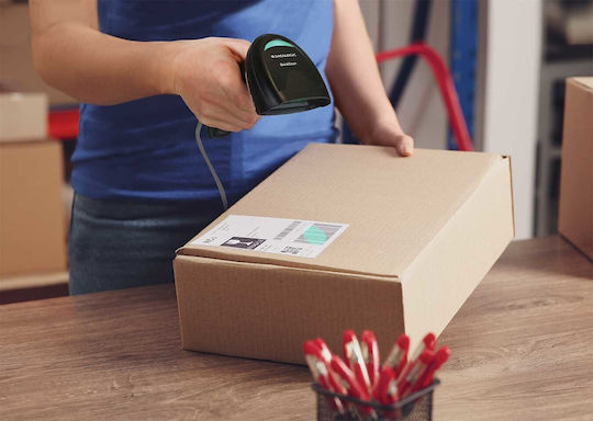 Datalogic QuickScan I 2220 Series Handheld-Scanner Verkabelt mit 1D-Barcode-Lesefunktion