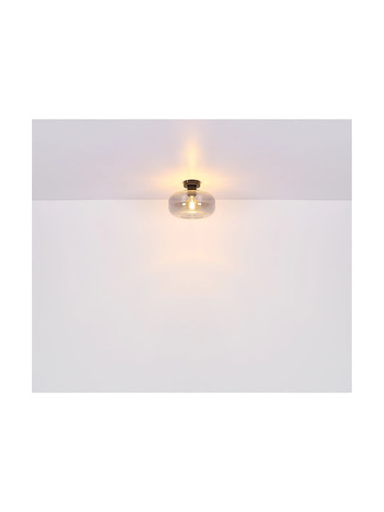 Globo Lighting Ceiling Mount Light Gray with Socket E27