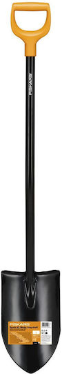Fiskars Solid+ Φτυάρι με Κοντάρι 116.5cm και Πλαστική Λαβή