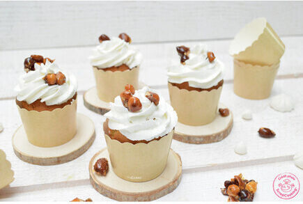 Scrap Cooking Caramel Papers for Cupcakes Paper BG-59-1075 25pcs