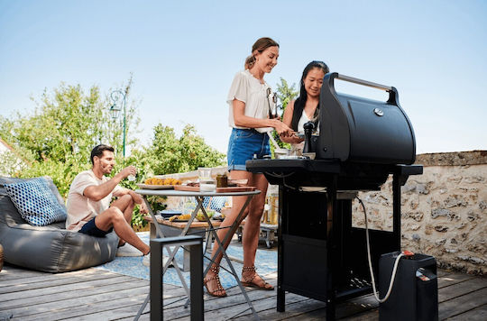 Campingaz Compact 3 EXS Газово Барбекю Решетка 61брx35брсм. с 2 бр 7.5кВт и Страничен Нагревател