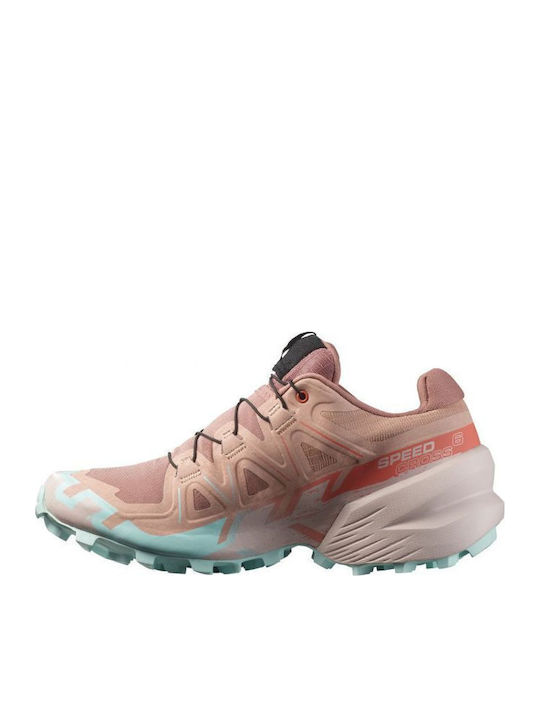 Salomon Speedcross 6 Γυναικεία Ορειβατικά Παπούτσια Ροζ