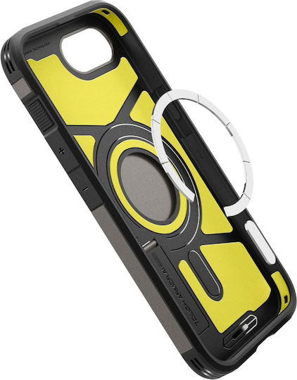 Spigen Spigen Tough Armor Umschlag Rückseite Metallisch 2mm Grau iPhone 17e / 16e