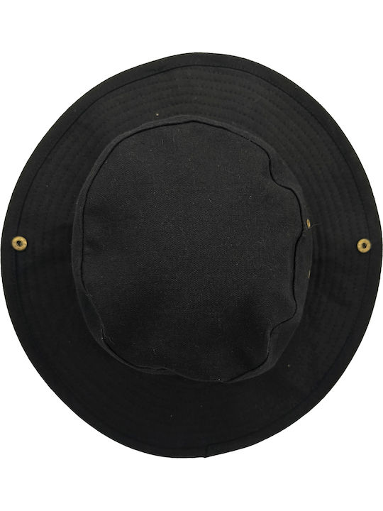 Gift-Me Unisex Fabric Men's Hat Safari Style Black