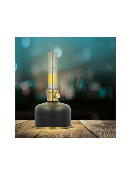 Retro Petroleum Led Lamp Black Flr-25 Forever Light