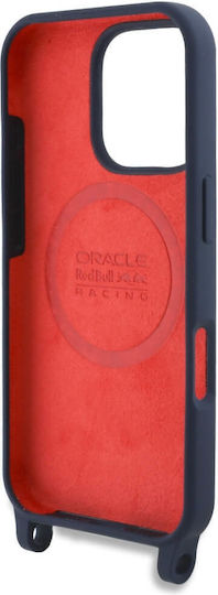 Red Bull Back Cover Silicone with Strap Navy Blue (iPhone 16 Pro)