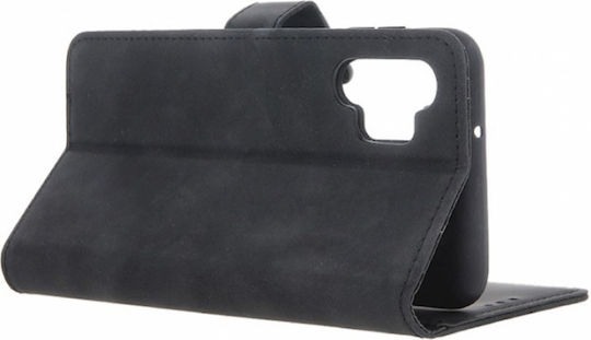 Senso Velvet Книга Изкуствена кожа Черен (Galaxy S21 FE 5G)