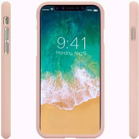 Mercury Soft Feeling Back Cover Σιλικόνης Pink Sand (iPhone 12 Pro Max)
