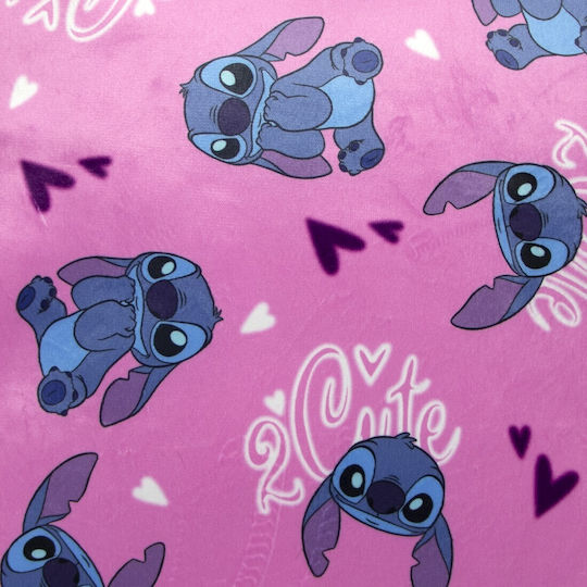 Disney Lilo & Stitch Dekokissen 40x40cm Aym-099stitch-cs Rosa