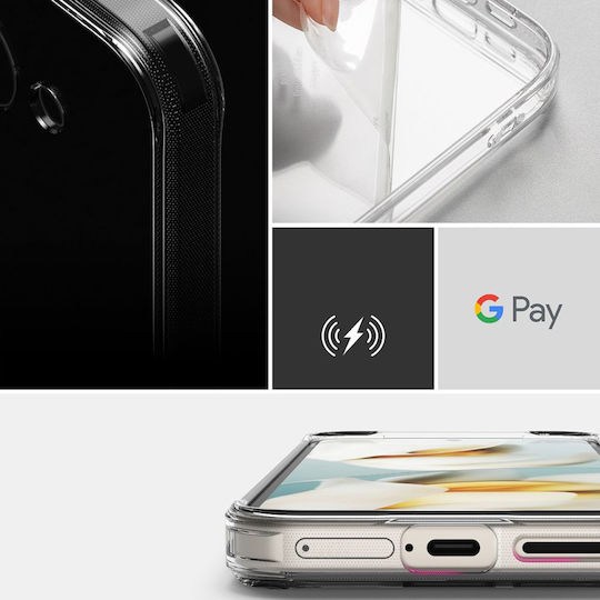 Ringke Back Cover Σιλικόνης Διάφανο (Google Pixel 9a)