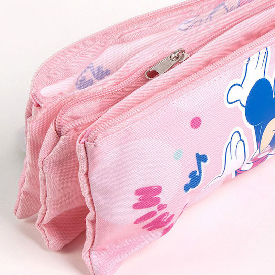 Minnie Mouse Pencil Case Pink