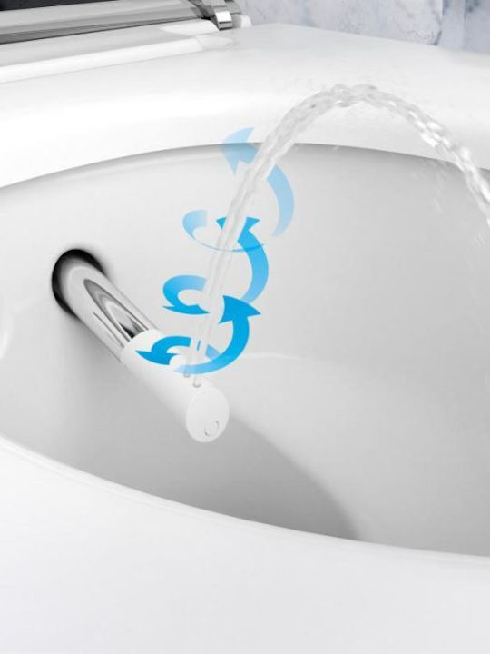 Geberit Aquaclean Mera Comfort Λεκάνη Κρεμαστή με Κάλυμμα Soft Close Λευκή Geberit Aquaclean Mera Comfort Λεκάνη Κρεμαστή με Κάλυμμα Soft Close Λευκή