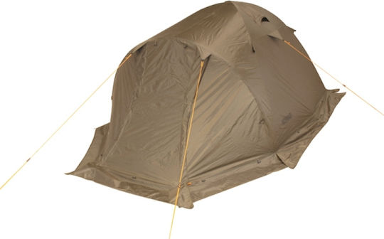Grasshoppers Nomad Χειμερινή Σκηνή Camping Igloo Ορειβασίας Πράσινη με Διπλό Πανί για 3 Άτομα Αδιάβροχη 4000mm 220x190x135εκ.
