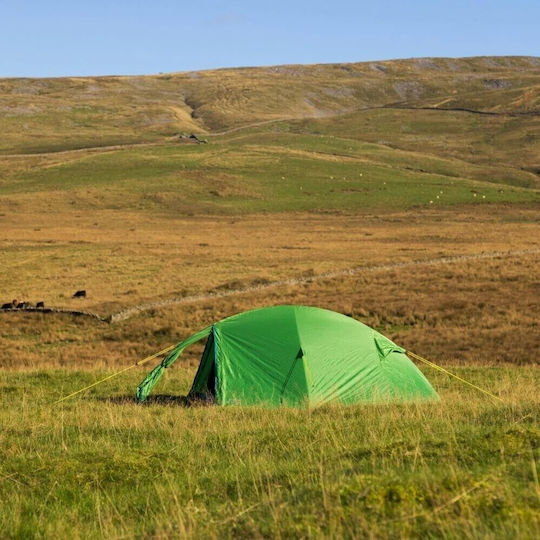 Vango Σκηνή Camping Ορειβασίας Πράσινη με Διπλό Πανί 3 Εποχών για 2 Άτομα Αδιάβροχη 3000mm 300x190x105εκ.