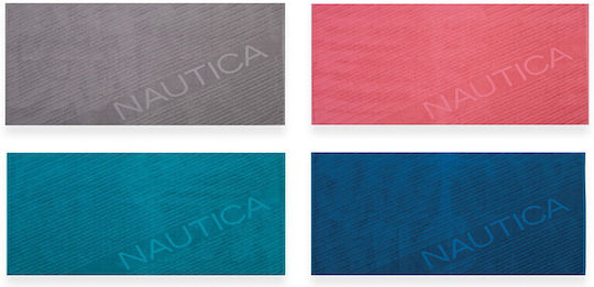 Nef-Nef Homeware Nautica-Nau Cotton Turquoise Beach Towel 160x80cm