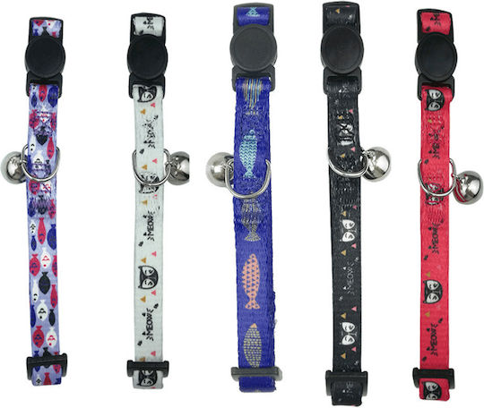 Pet Interest Meow Κολάρο Γάτας 1x20-35cm Μαύρο