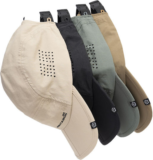 Pentagon Zakros Cap Jockey Hunting Hat Khaki