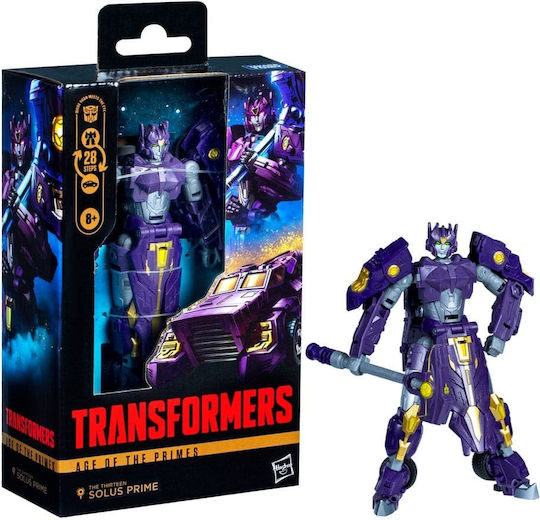 Action Figure Transformers: Age Of Primes Deluxe Class - Solus Prime Transformers 14cm.