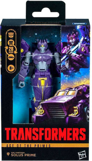 Action Figure Transformers: Age Of Primes Deluxe Class - Solus Prime Transformers 14cm.