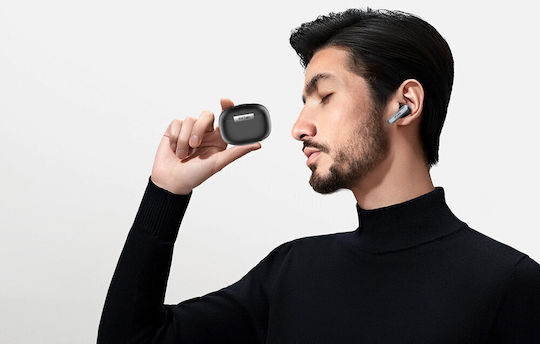 Earfun Air2 In ear Bluetooth хендсфри Слушалки с Устойчивост на Пот и Кутийка за Зареждане Черен