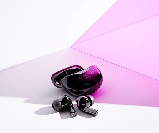 Happy Plugs Joy Pro In-ear Bluetooth Handsfree Earphones with Charging Case Black
