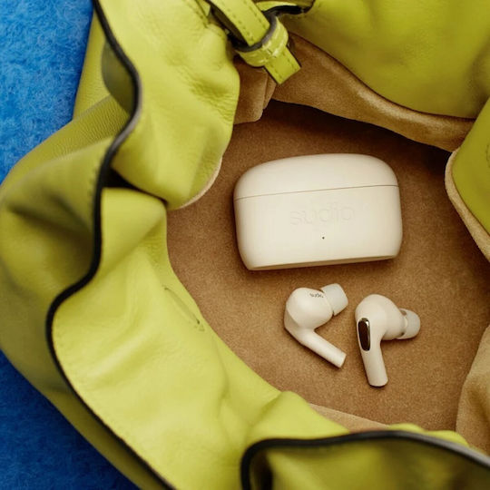 Sudio E3 In-Ear Bluetooth-Freisprecheinrichtung Kopfhörer mit Schweißresistenz und Ladeetui Weiß
