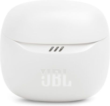 JBL Tune Flex 2 Earbud Bluetooth Handsfree Earphones with Sweat Resistance and Charging Case Ghost Edition White