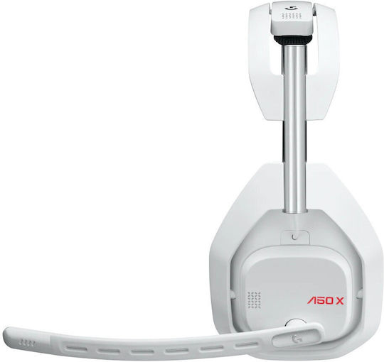 Logitech A50 X Lightspeed Über Ohr Gaming-Headset mit Verbindung Bluetooth / USB Weiß