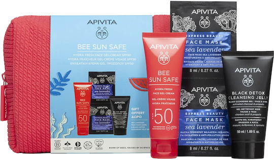 Apivita Bee Sun Safe Hydra Fresh Set with Sunscreen Face Cream