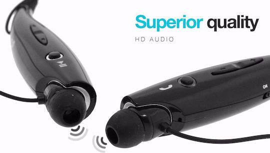 MyMe Arch 2 In-ear Bluetooth Handsfree Ακουστικά με Αντοχή στον Ιδρώτα Μαύρα