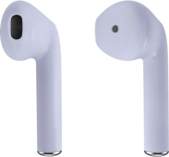 Setty STWS-119 Earbud Bluetooth Handsfree Earphones with Charging Case Lilac