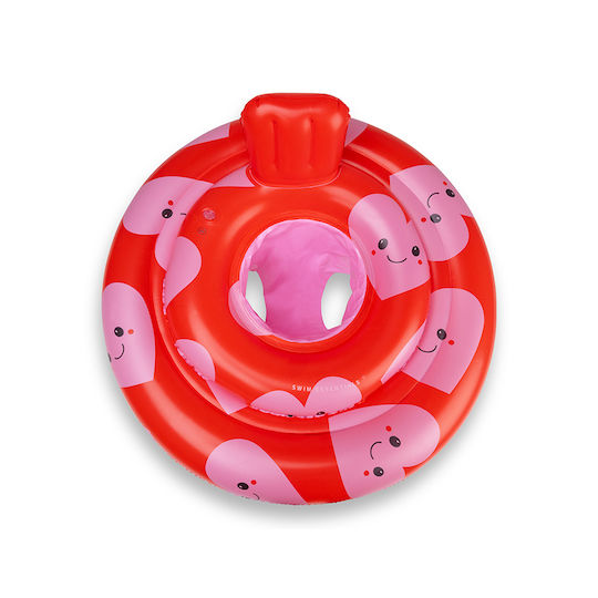 Swim Essentials Schwimmtrainer Swimtrainer mit Durchmesser 69cm Rot