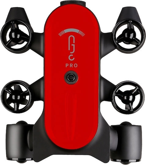 Geneinno T1-Pro Drohne U-Boot 2,4 GHz / 5 GHz mit Kamera 1080p 60fps Rote (150 m)