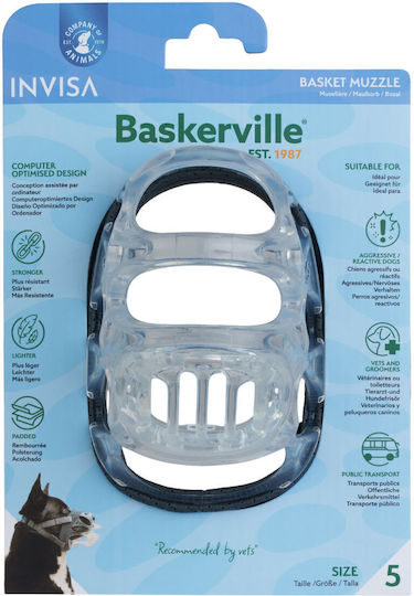 Baskerville Φίμωτρο Invisa No 5 Διάμετρος 36cm