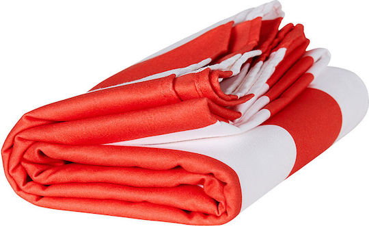 Dock & Bay Quick Dry Πετσέτα Microfiber Σώματος Κόκκινη 200x90εκ.