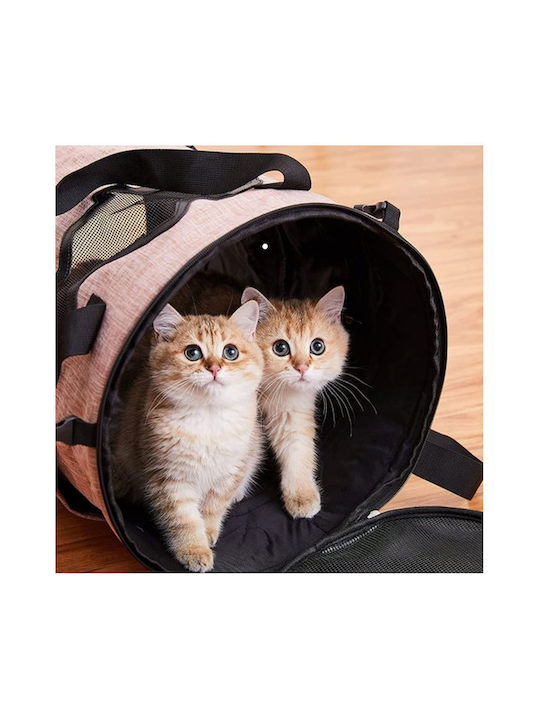 Fofos Cat Carrier Bag 38x38x80cm Pink
