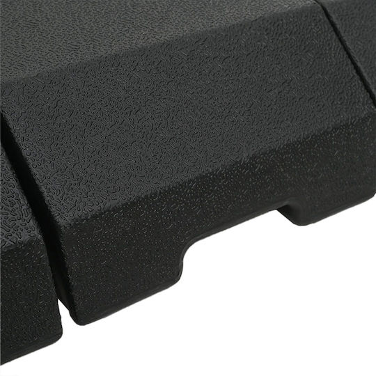 vidaXL Umbrella Base Plastic Square Beige