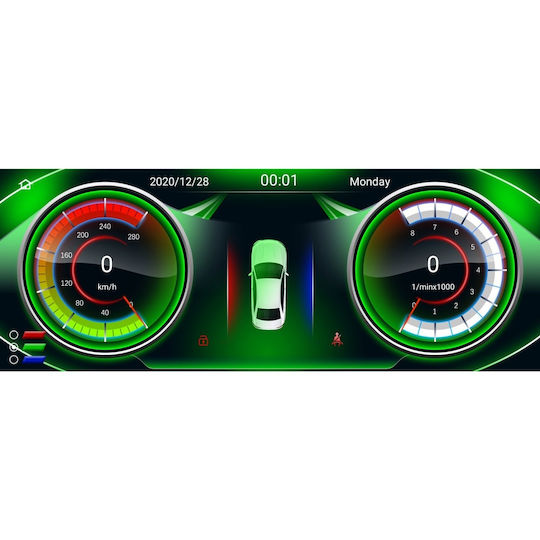 Digital IQ Car Audio System for Audi A3 2013-2021 (Bluetooth/USB/WiFi/GPS/Apple-Carplay/Android-Auto) with Touch Screen 12.3"