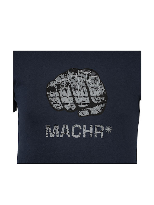 Promacher Predator T-Shirt Εργασίας Μπλε
