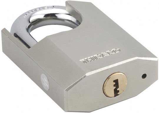 Thirard Steel Padlock Κρυμμένου Λαιμού with Key 50mm 1pcs