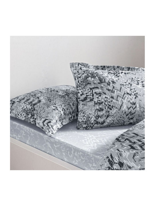 Tac Set Husă de Pilotă Dublă cu 2 Fețe de Pernă & 1 Cearsaf 200x220 Abstract Design